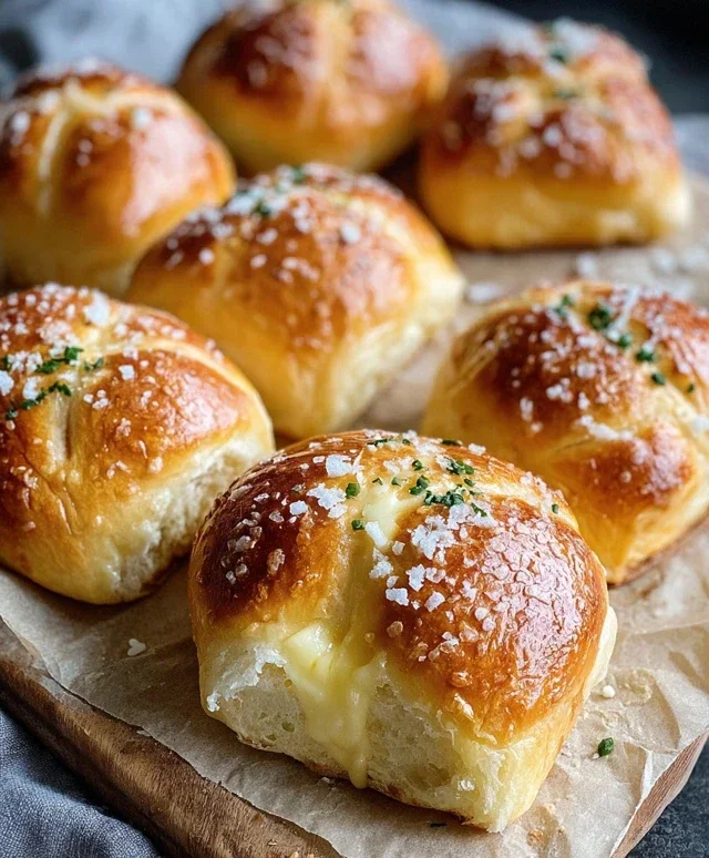 Korean Cream Cheese Garlic Buns