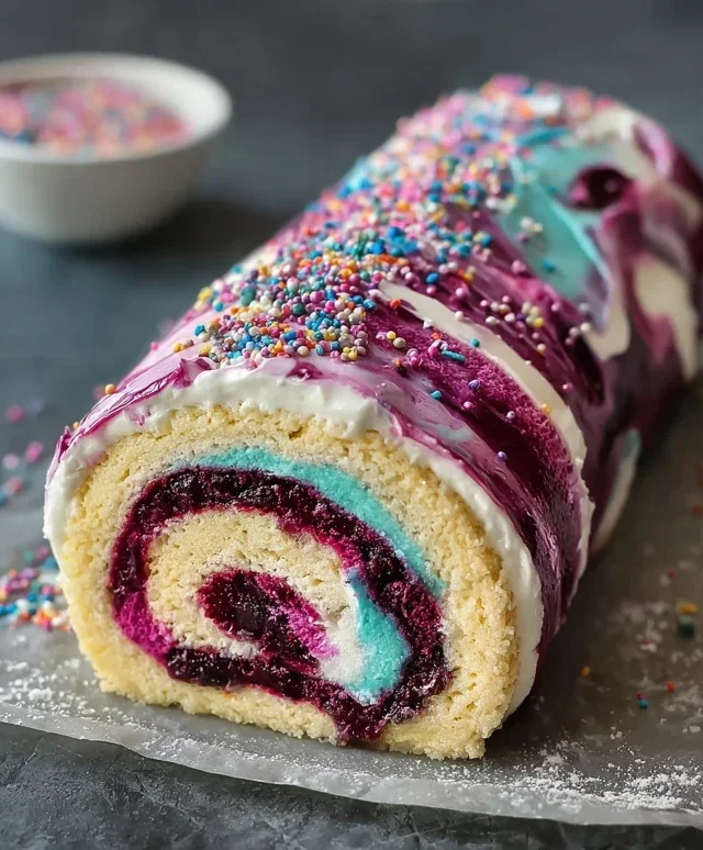 Galaxy Cake Roll