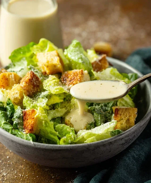 Homemade Caesar Salad Dressing