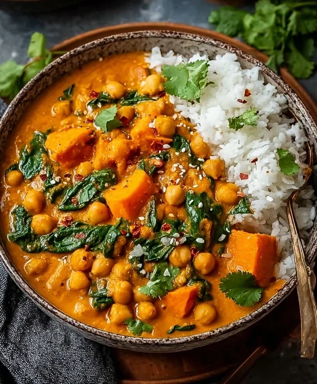 Sweet Potato and Chickpea Curry