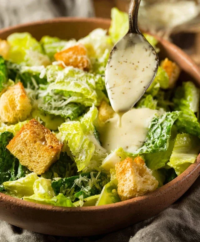 Homemade Caesar Salad Dressing