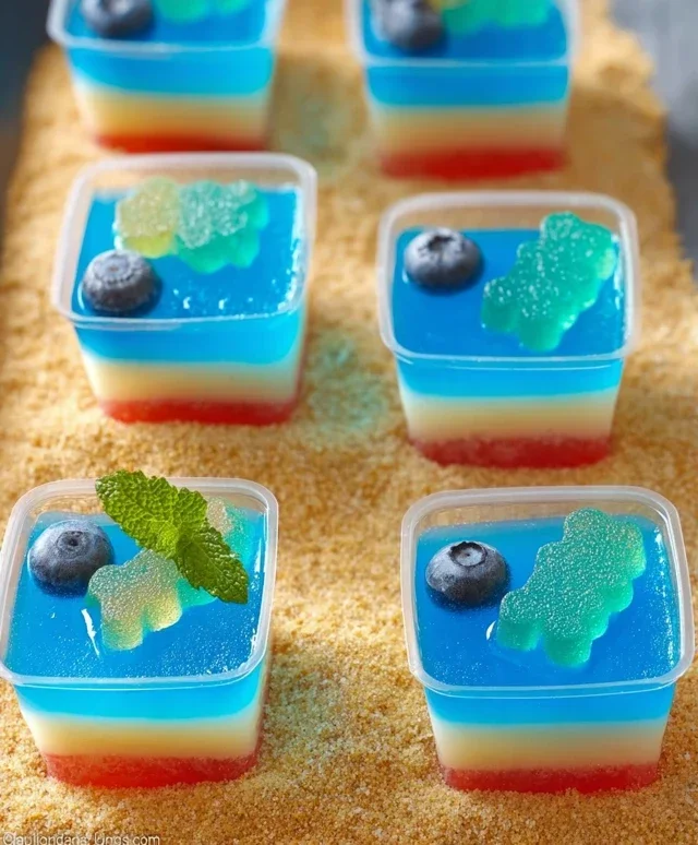 Beach Party Jello Shots
