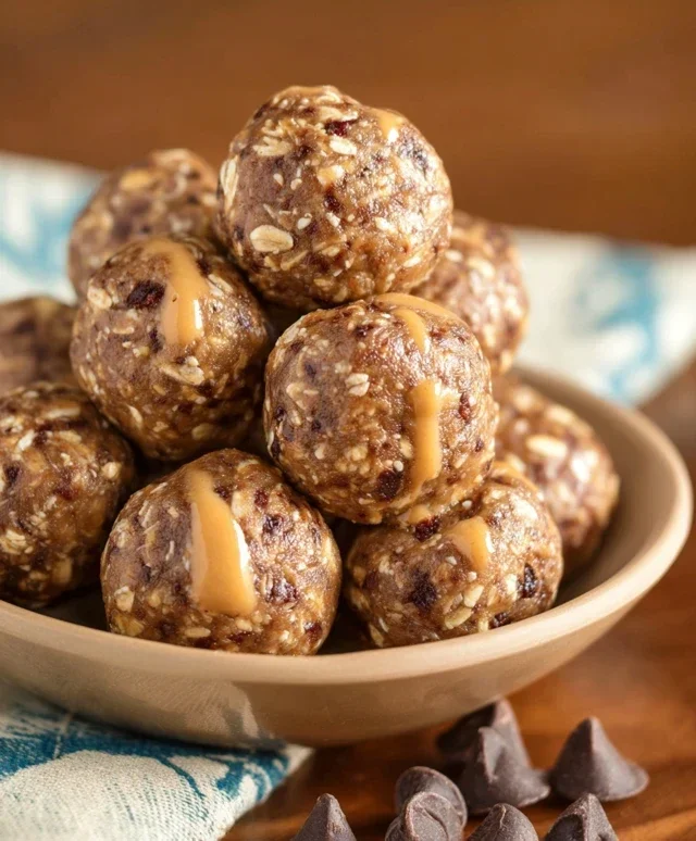 No-Bake Peanut Butter Energy Bites