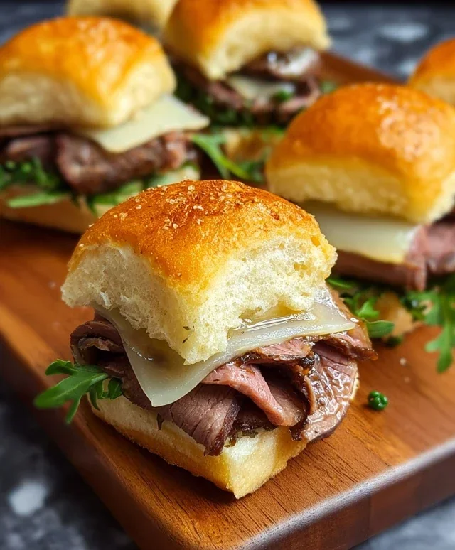Roast Beef Sliders