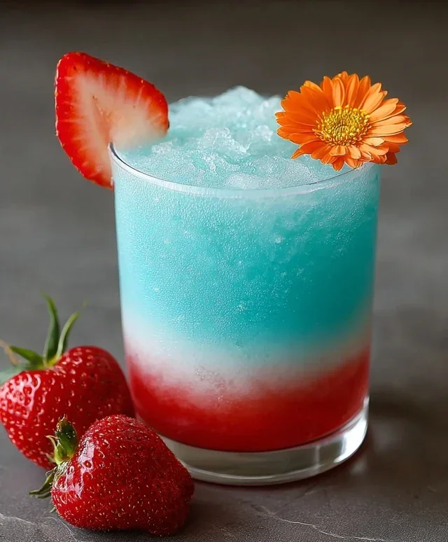 Patron Strawberry Blue Hawaiian