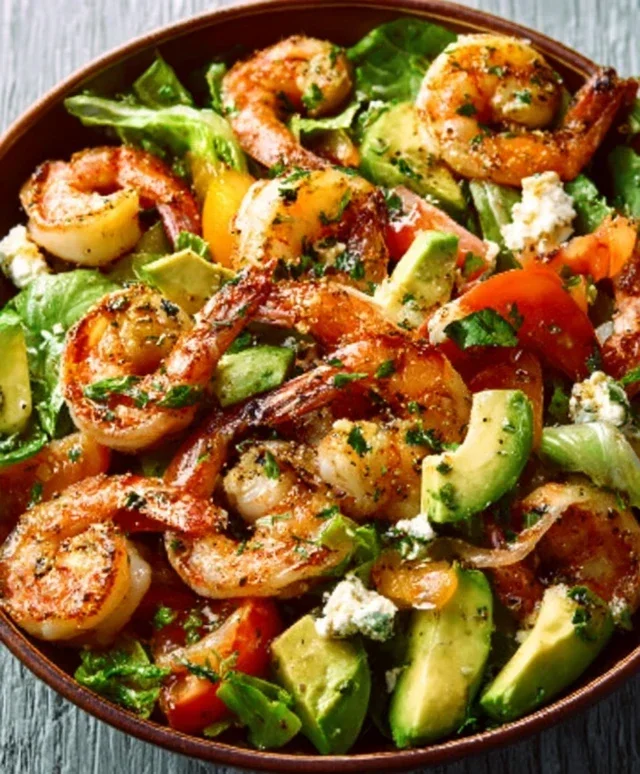 Citrus Shrimp Avocado Salad
