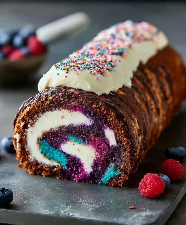 Galaxy Cake Roll