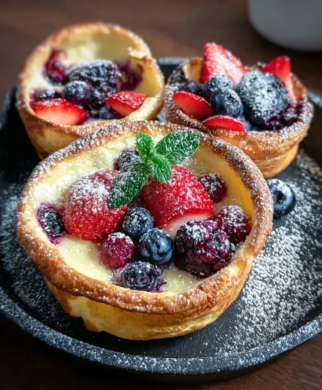 Mini Berry Dutch Babies