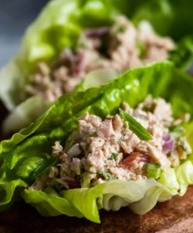 Tuna Lettuce Wraps