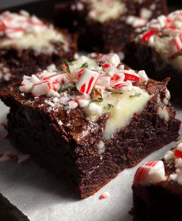 Peppermint Brownies