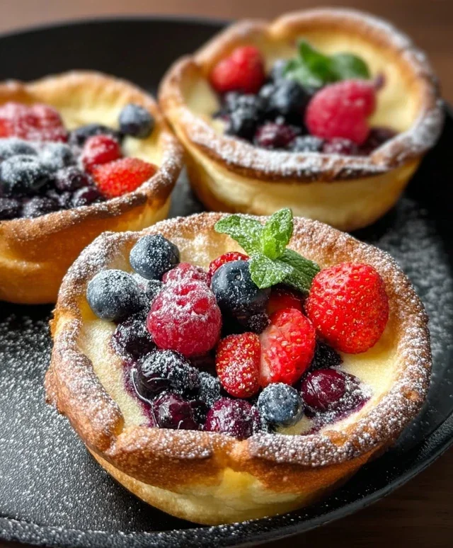 Mini Berry Dutch Babies
