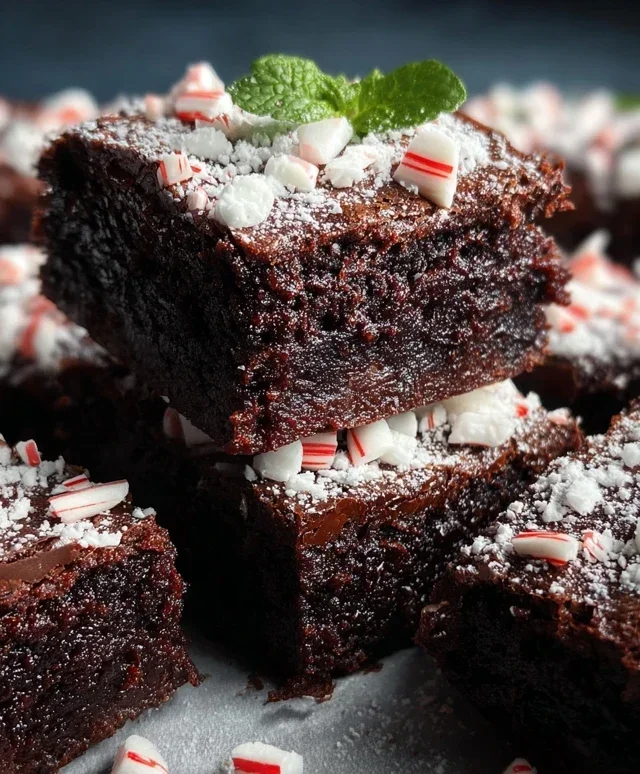 Peppermint Brownies