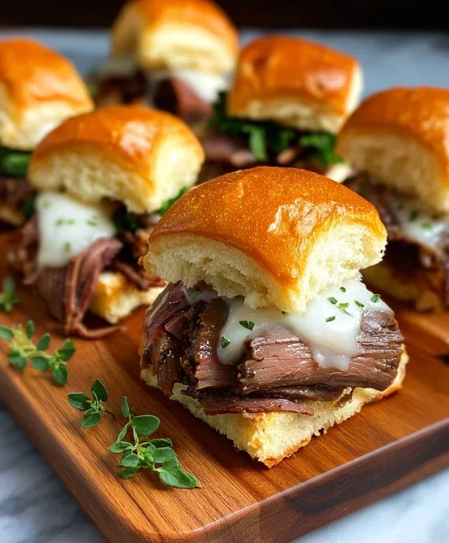 Roast Beef Sliders