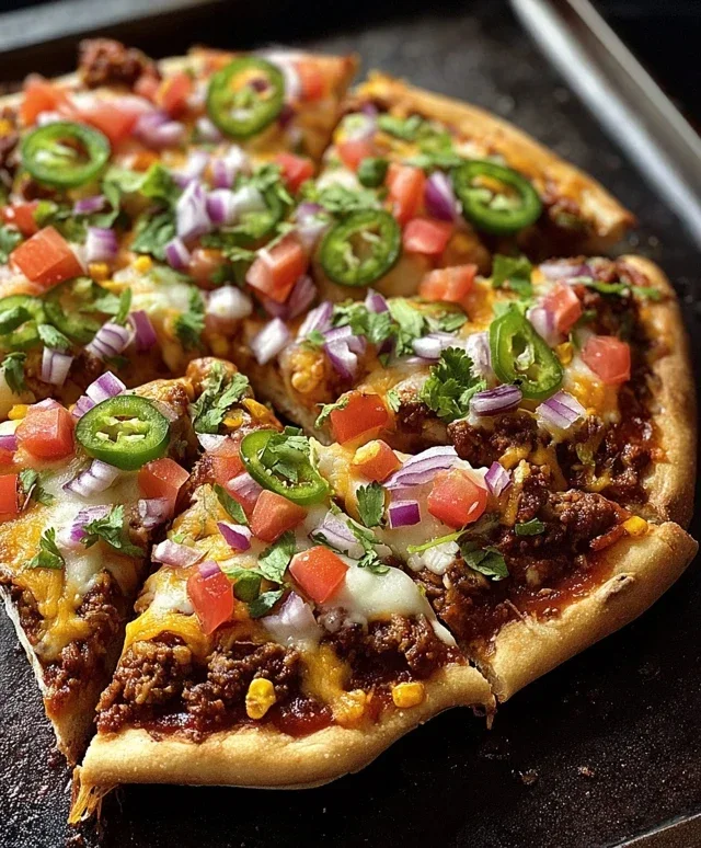 Homemade Mexican Pizza