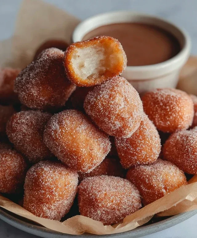 Sweet Air Fryer Churro Bites Recipe