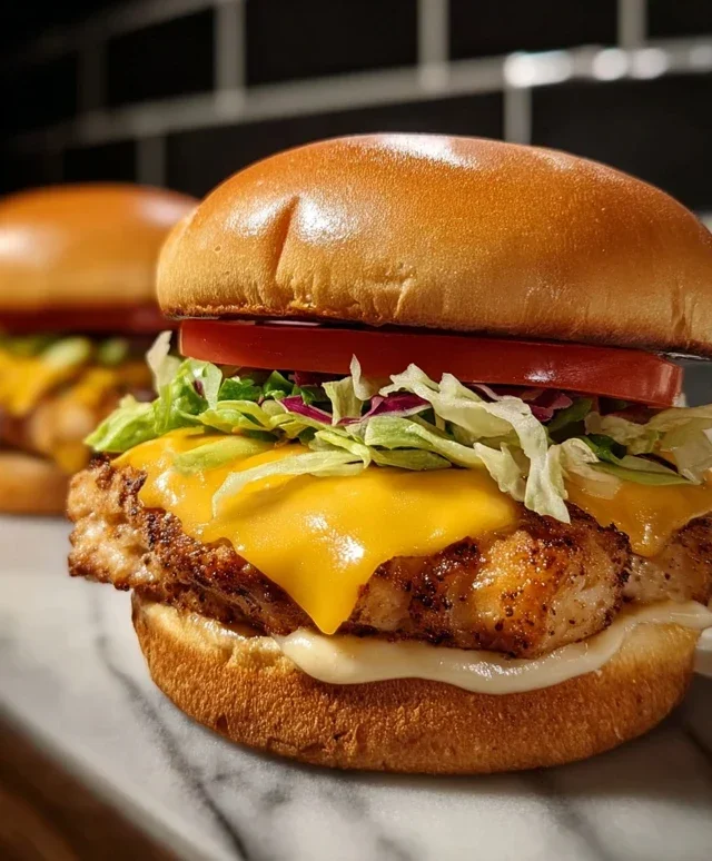 Ground Chicken Smash Burgers