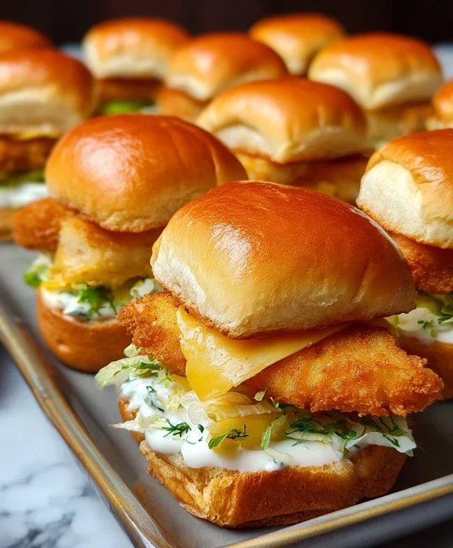 Filet-O-Fish Sliders
