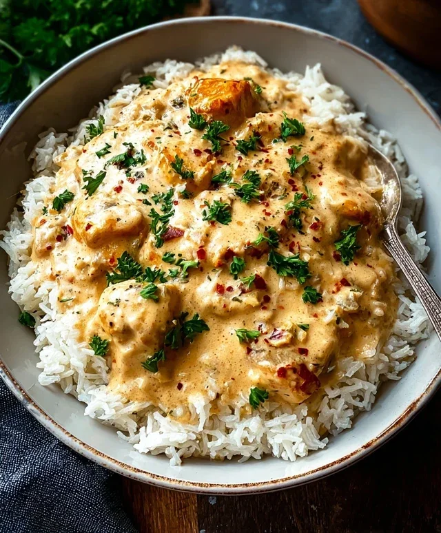 Creamy Smothered Chicken and Rice
