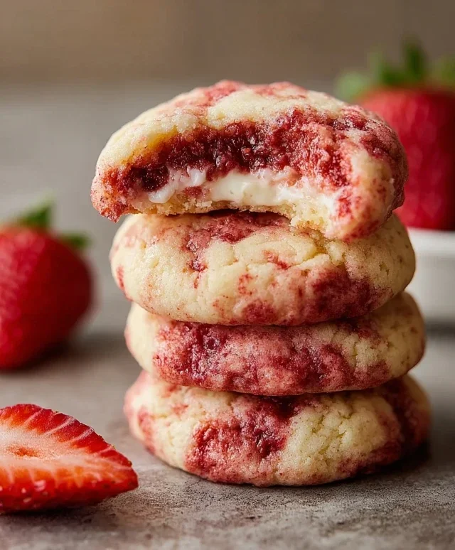 Strawberry Cheesecake Cookie