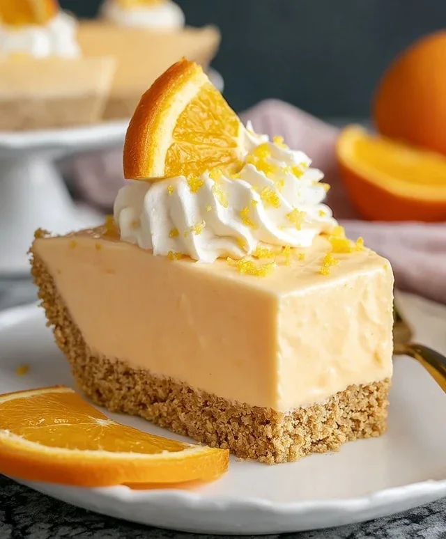 Orange Creamsicle Pie