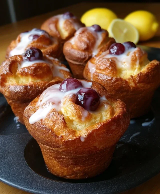 Sparkling Grape Juicecas Portuguese Popovers