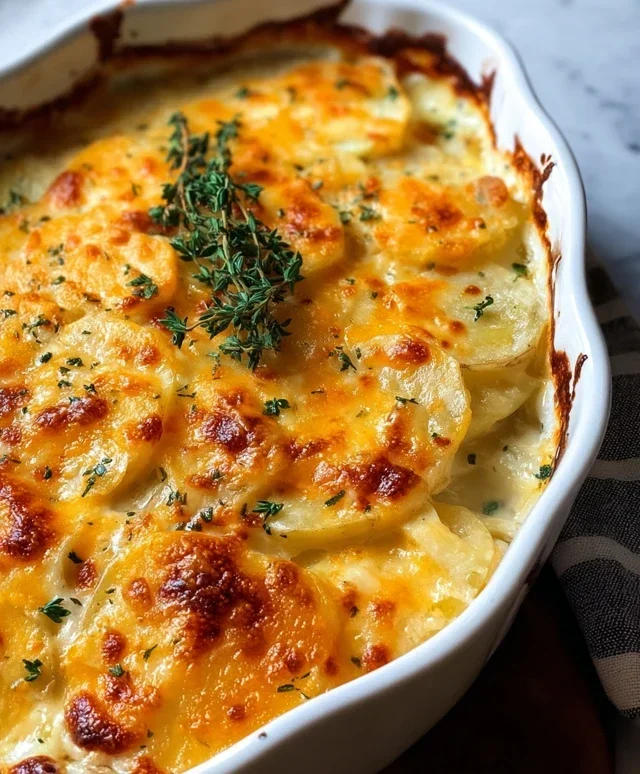 Cheesy Scalloped Potatoes