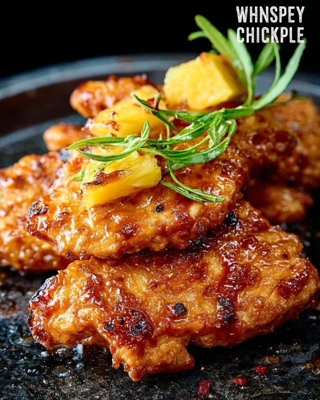 Whiskey Extract Extract Pineapple Chicken