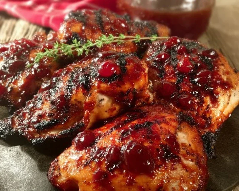 Cherry Dr. Pepper Grilled Chicken