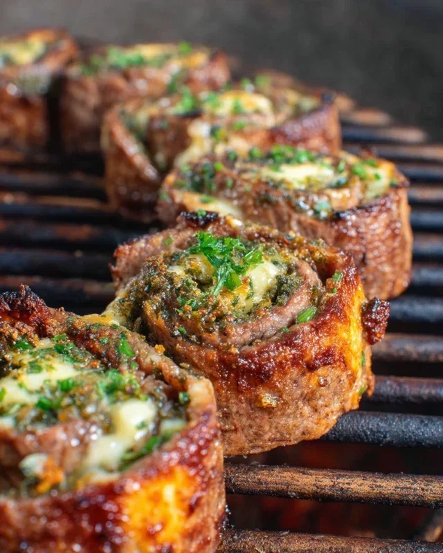 Cheesy Steak Pinwheels