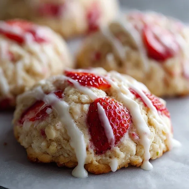 Strawberry Shortcake Cookies