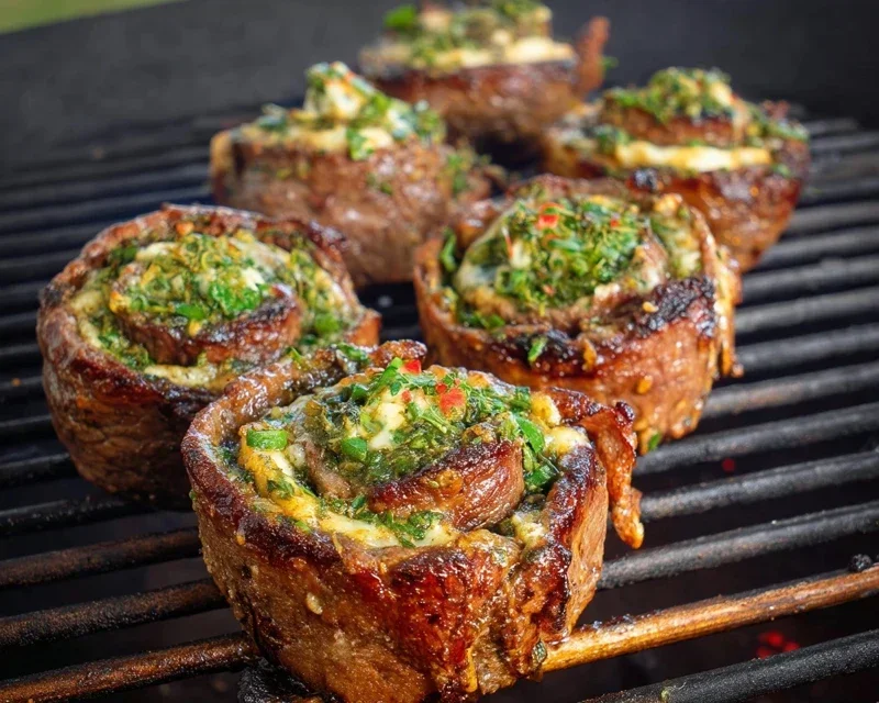 Cheesy Steak Pinwheels