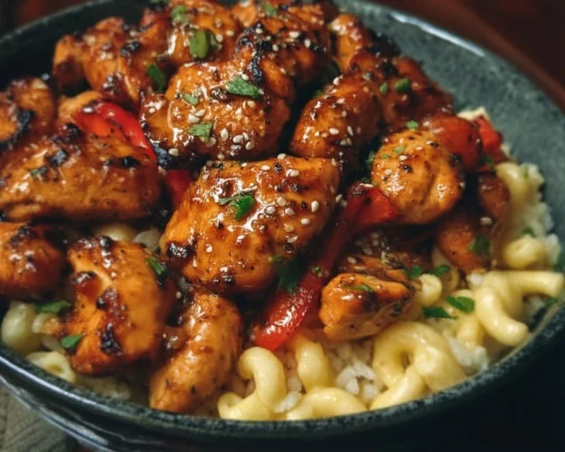 Sweet and Spicy Honey Pepper Chicken