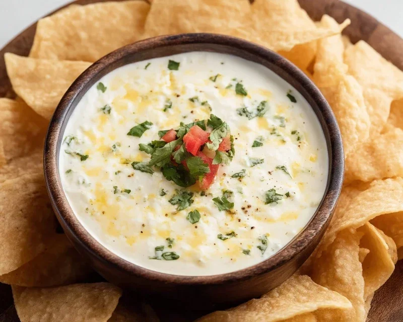 Best Mexican White Cheese Dip