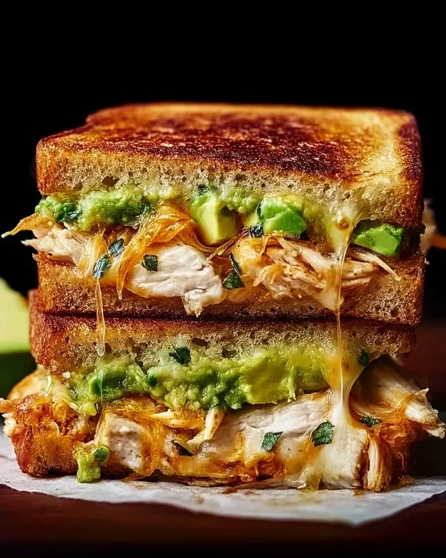 Chicken Avocado Melt Sandwich