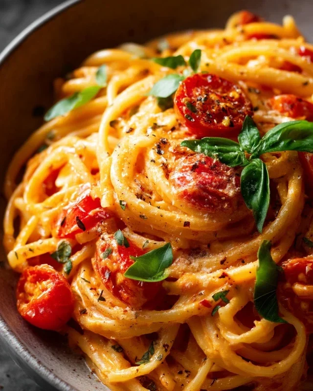 Easy One Pot Creamy Tomato Pasta