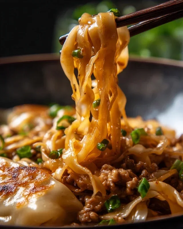 Potsticker Noodle Bowl