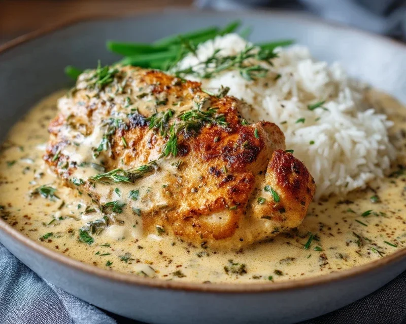 Creamy Garlic Chicken
