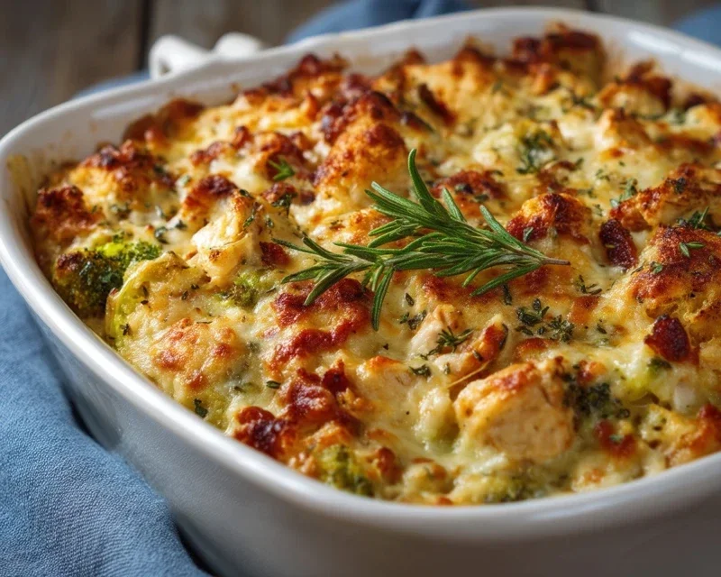 Easy Low Carb Chicken Casserole