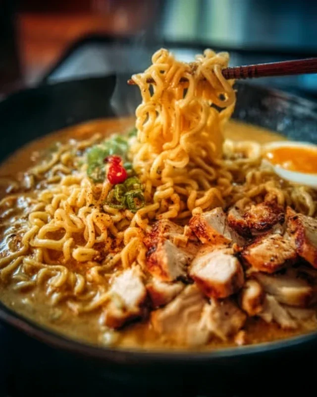 Creamy Garlic Chicken Ramen: An Incredible Ultimate Recipe