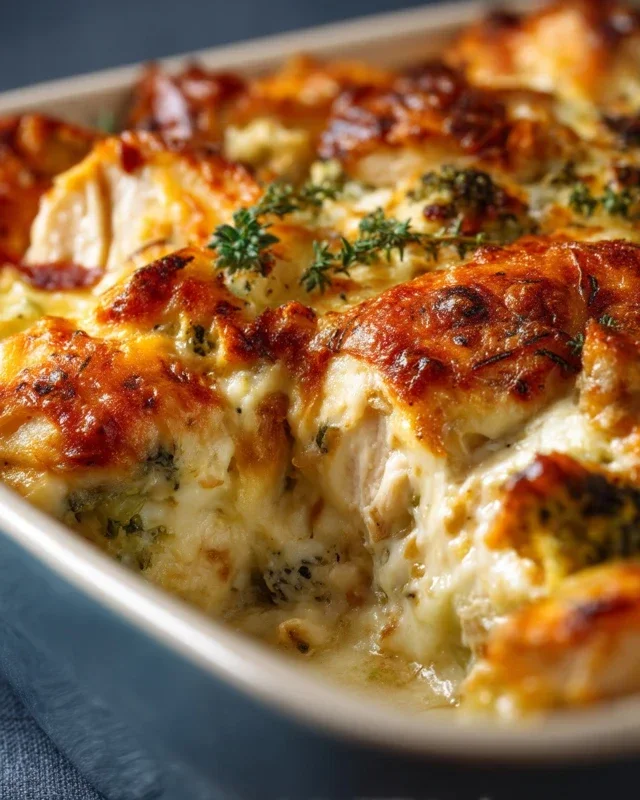 Easy Low Carb Chicken Casserole
