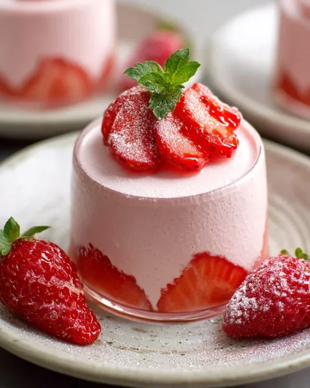Strawberry Mousse