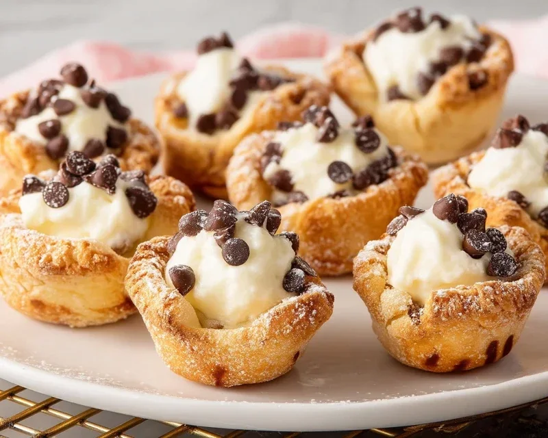 Mini Cannoli Cups