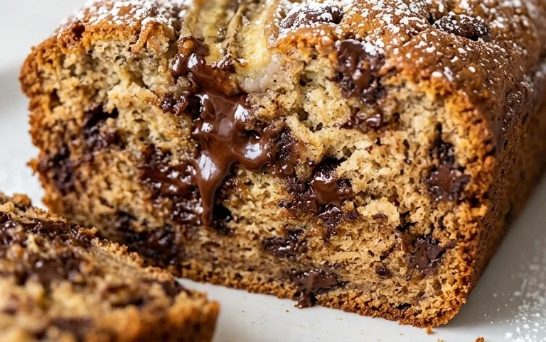 Easy Chocolate Chip Banana Bread