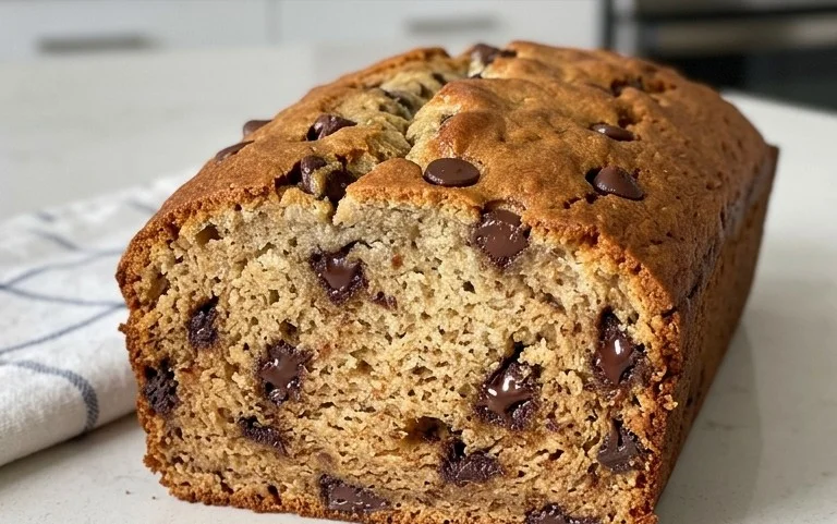 Easy Chocolate Chip Banana Bread