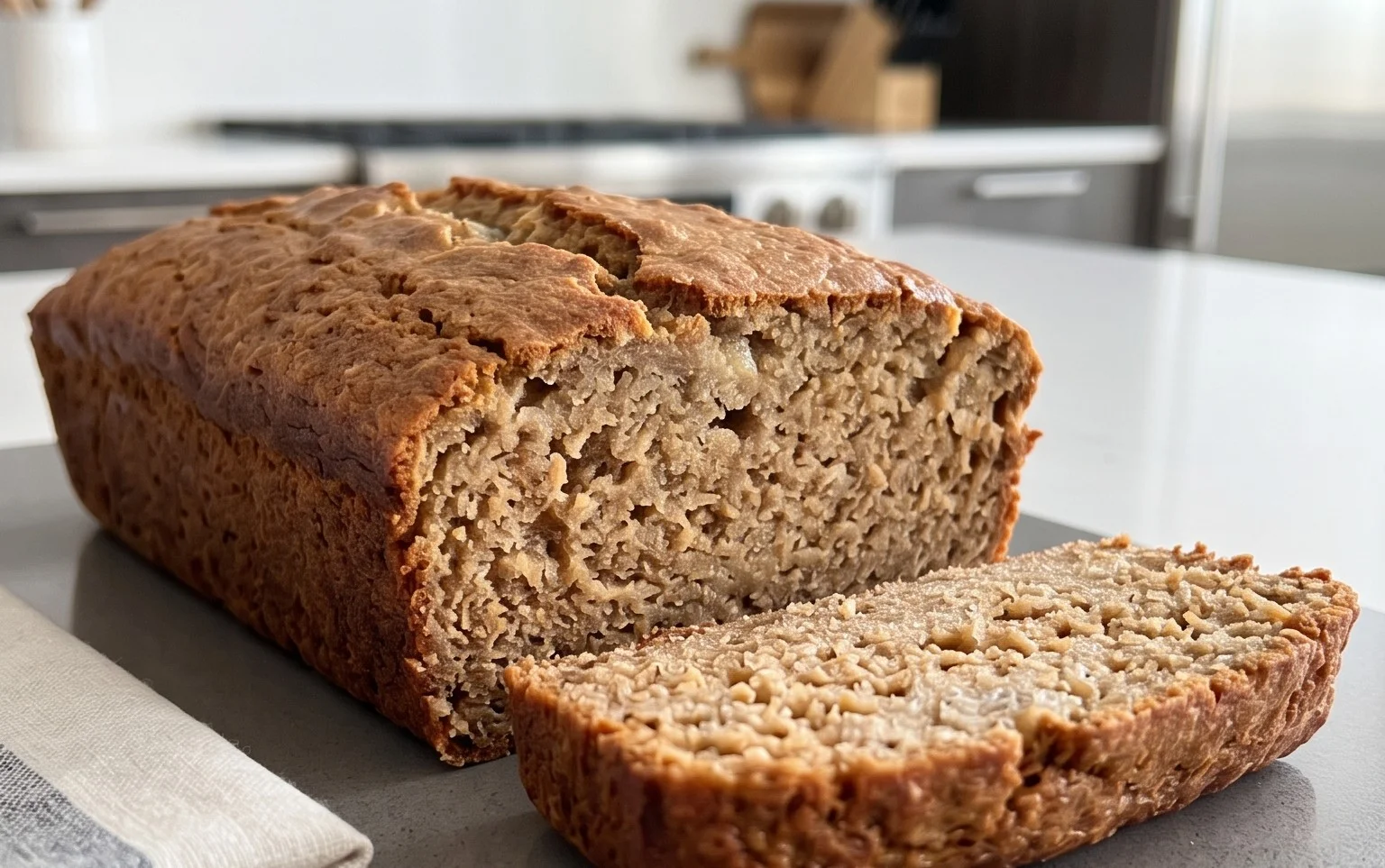Healthy 5-Ingredient Flourless Banana Bread