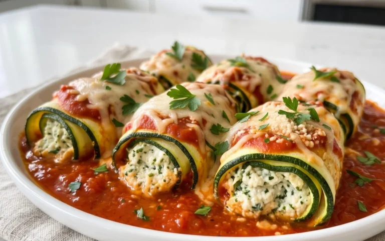 Vegan Zucchini Rollatini