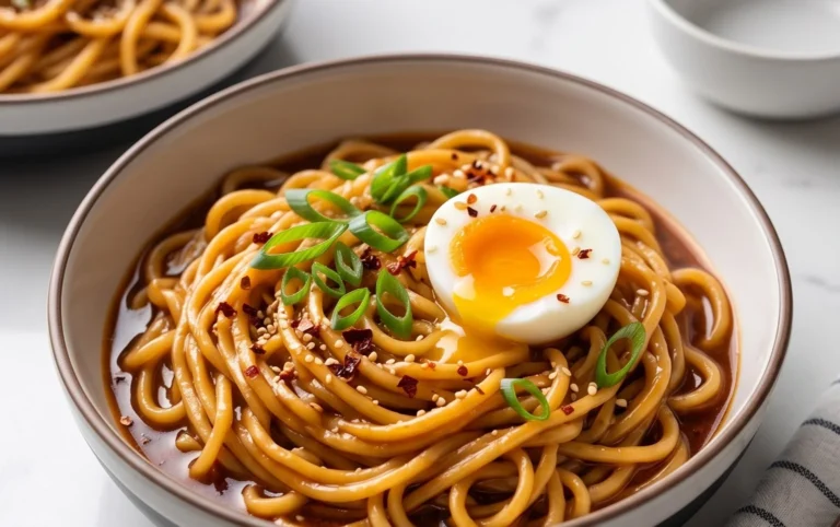 Easy Saucy Ramen Noodles