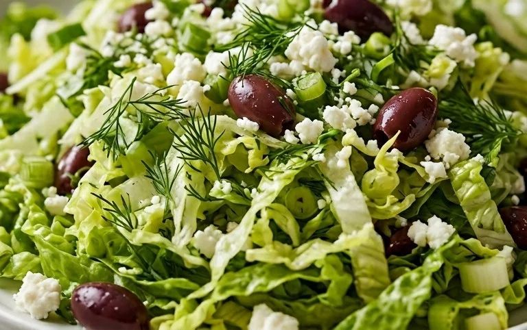 Maroulosalata (Greek Lettuce Salad)