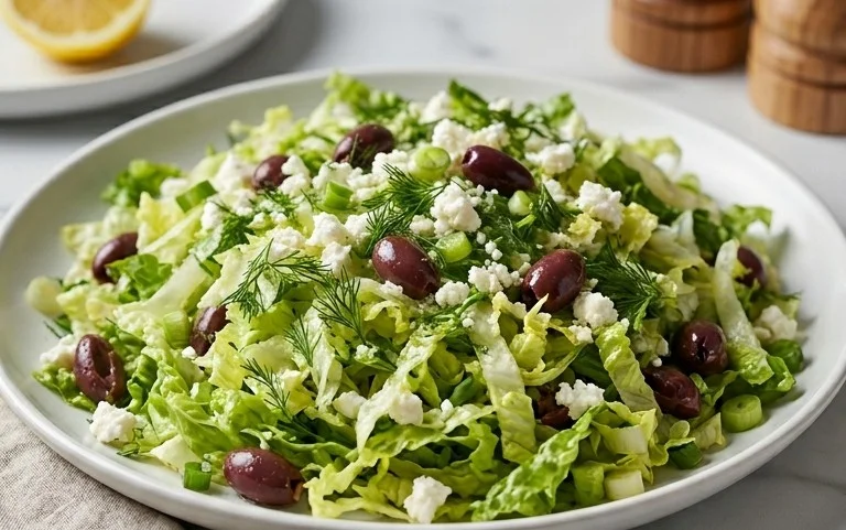 Maroulosalata (Greek Lettuce Salad)