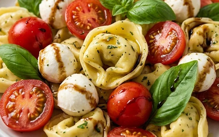 Tortellini Caprese Salad